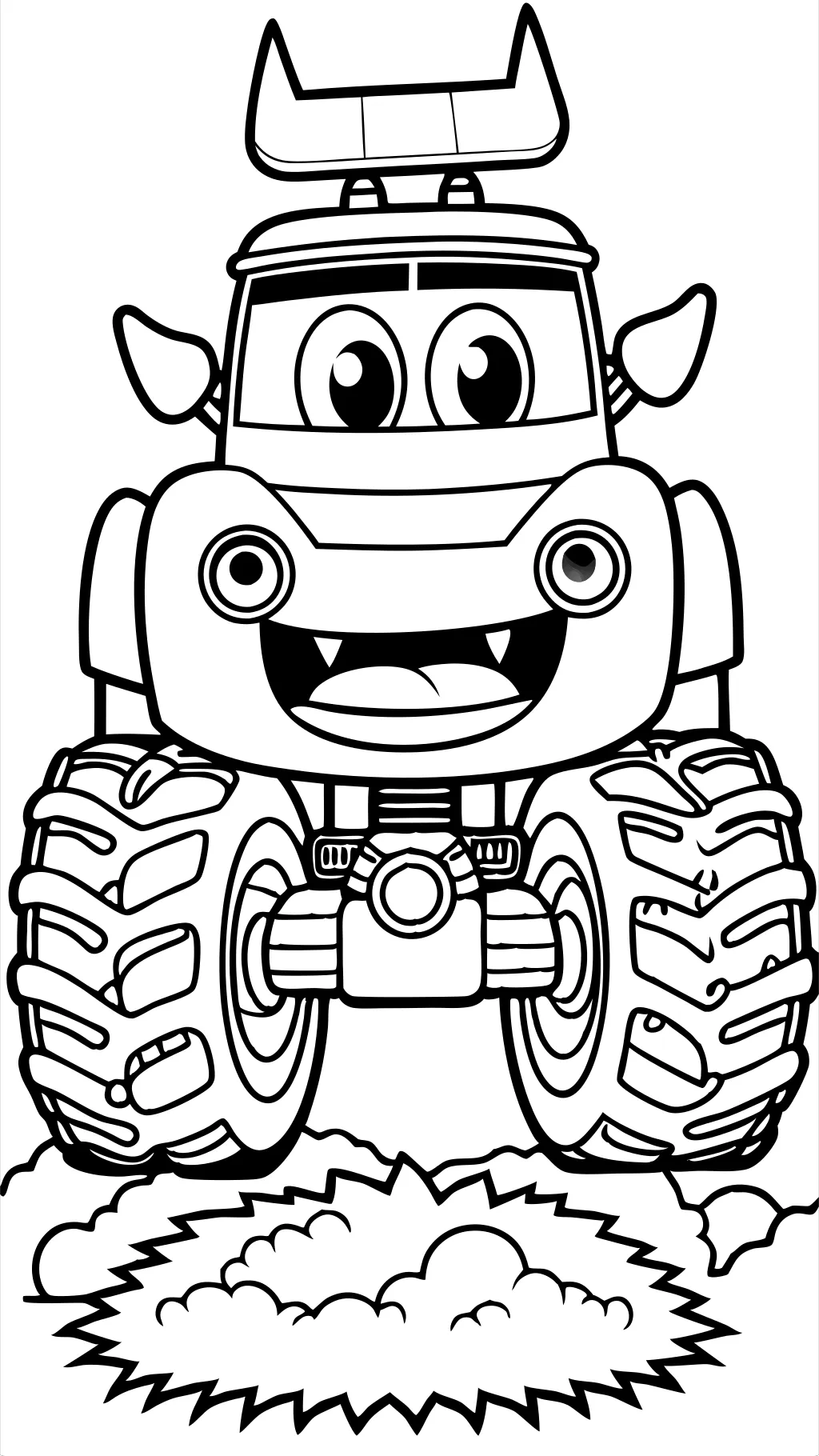 Blaze the Monster Machine Coloring Pages